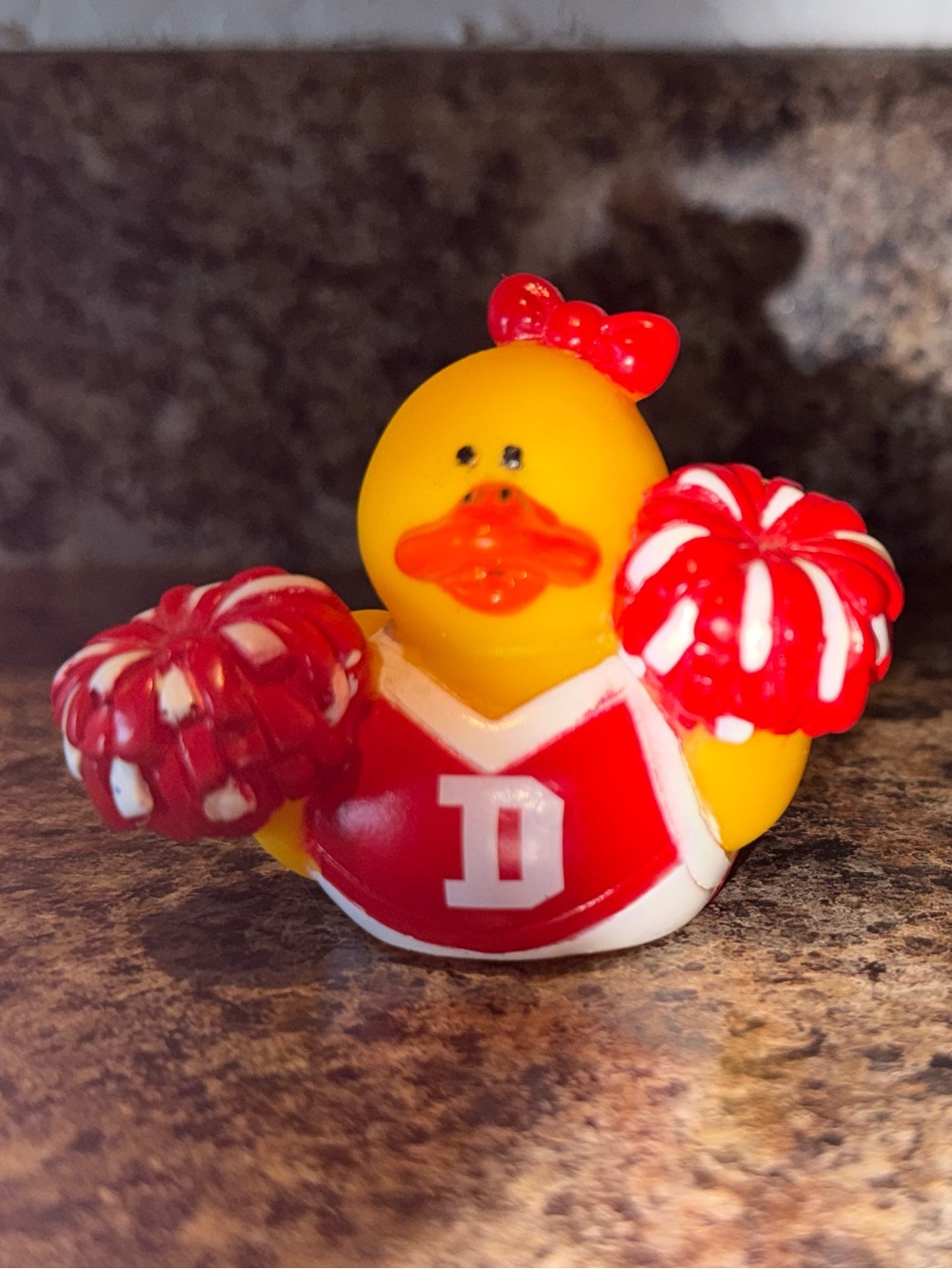 $1 Cheerleader  Bath Duck $1 WITH ANY $10 ORDER OR MORE